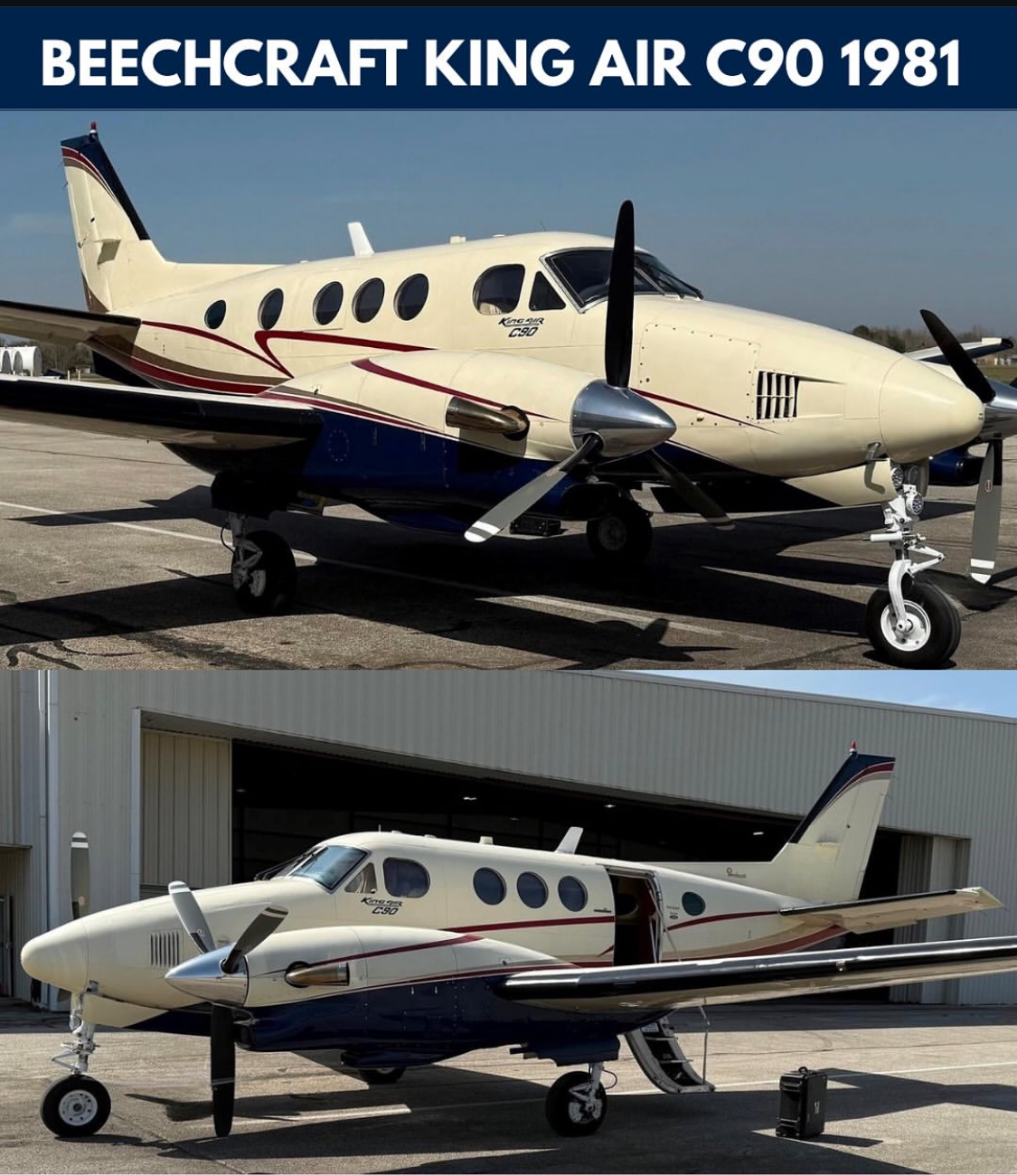 BEECHCRAFT KING AIR C90 1981